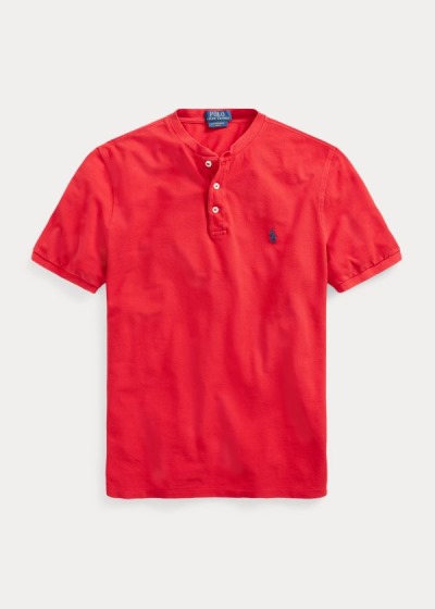 Henley Polo Ralph Lauren Featherweight Mesh Homem 60475-FVSI